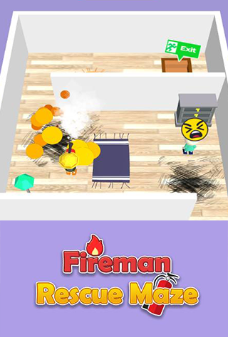 FiremanRescueMaze
